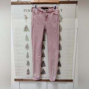 Liverpool Los Angeles Ankle Skinny Jeans in Dusty Rose - Size 0/25